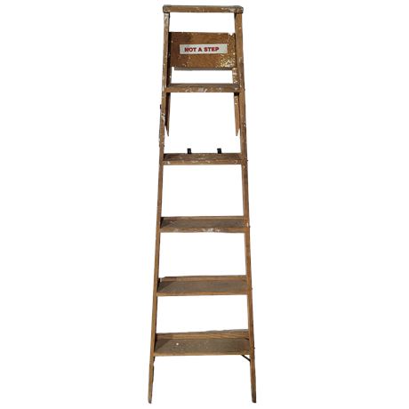 Werner Model W336 Wooden Ladder