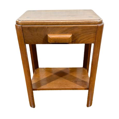 Deco Style 1940's Side Table