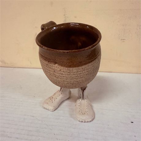 Signed Art Pottery  Mug