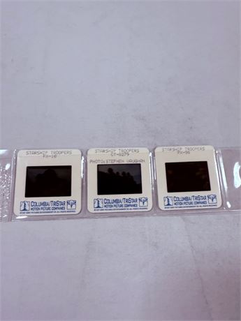 Starship Troopers Original 35mm Movie Production Slides