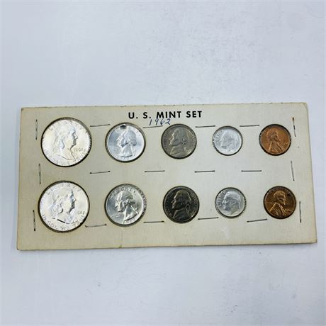 1962 P+D US Mint Set