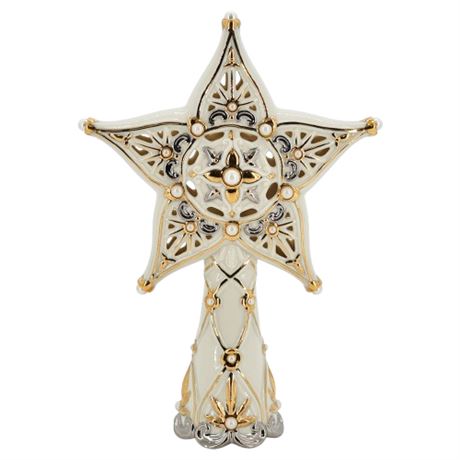 Vintage Lenox "Florentine Star" Porcelain Tree Topper