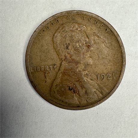Semi Key Date - 1921 Wheat Penny