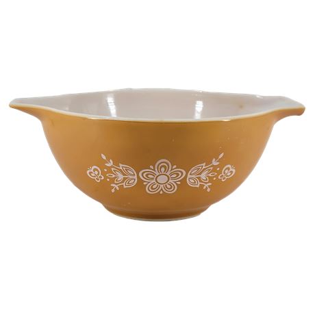 Pyrex Butterfly Gold Cinderella Nesting Mixing Bowl