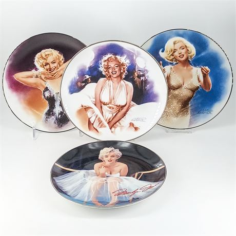 Delphi Collectible Plate Lot Featuring Marilyn Monroe, The Bradford Exchange