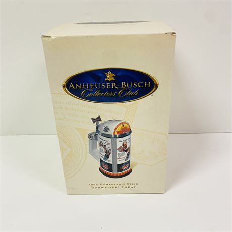 2006 Budweiser Membership Stein Mint in Orig Box