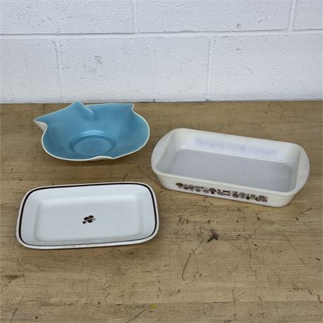 Wedgwood, Glasbake & California Pottery