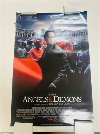Angels & Demons Original DS 27x40 Movie Poster - Rolled