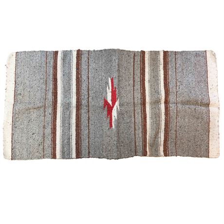 Vintage Southwest-Style Wool Blanket