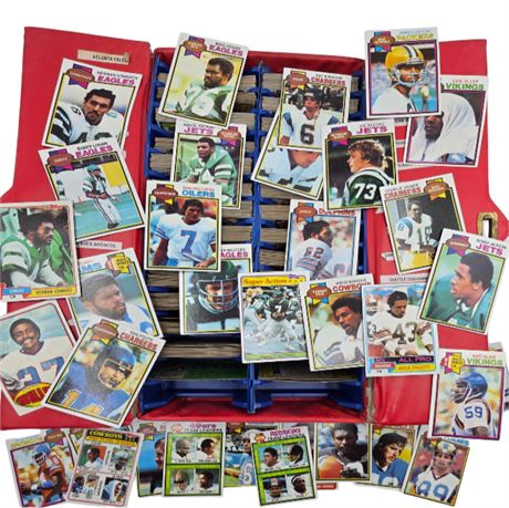 VTG Topps Sports Locker - Football Card Collection