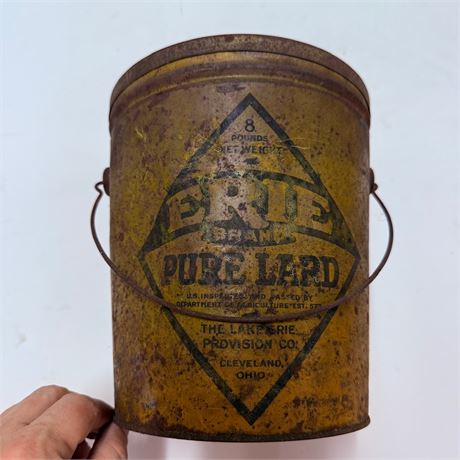 Erie Pure Lard Bucket