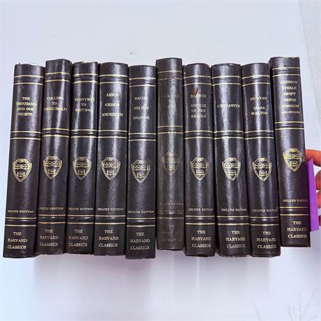 Harvard Classics Book Lot