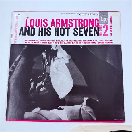 Louis Armstrong and his Hot Seven Vinyl Record