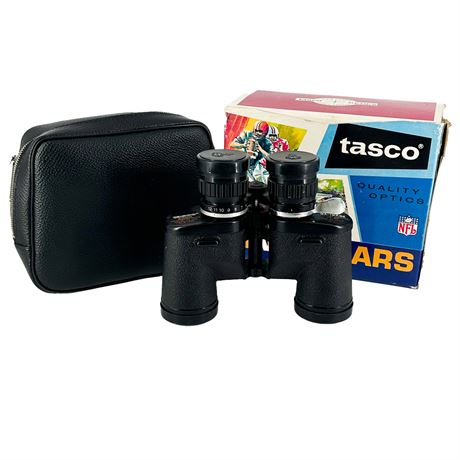 Tasco 6-12x32 Zoom Binoculars with Case & Box