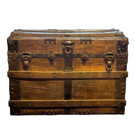 Antique Steamer Trunk