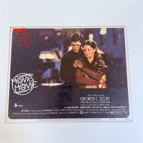 Movie Movie Original 8 Card 11x14” Lobby Card Set - Unused