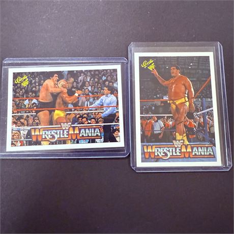 1990 WWF Andre the Giant Cards