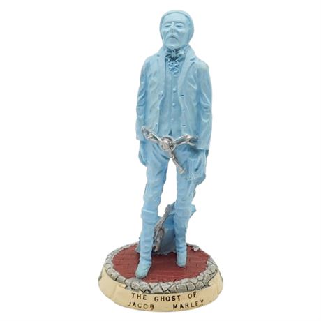 Vintage Novelino "The Ghost of Jacob Marley" Figurine in Original Box