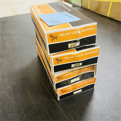 4 Sets NOS Side Mirrors