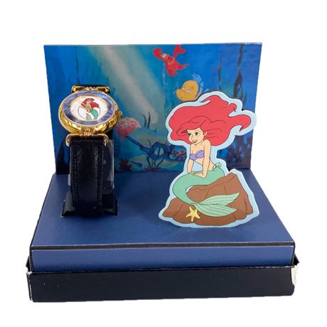 NIB Walt Disney Watch Collectors Club Ariel Watch