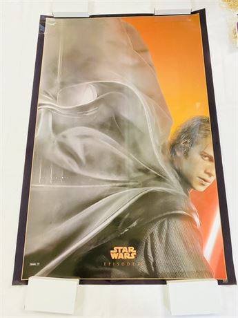 Star Wars Episode III Original DS 27x40 Movie Poster - Rolled, Unused