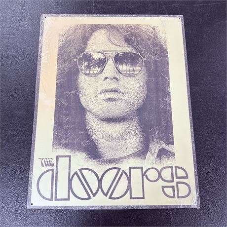 The Doors 12.5x16” Metal Retro Sign