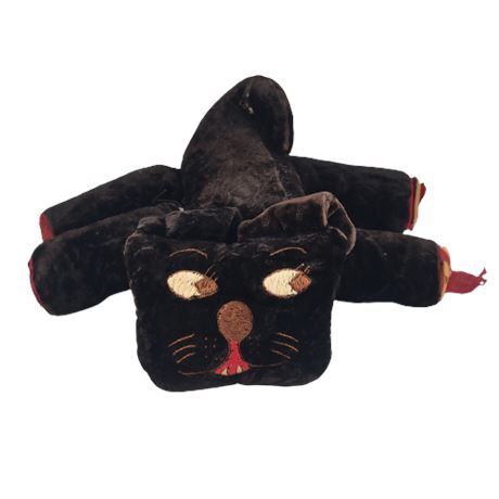 Antique Black Cat Stuffed Animal