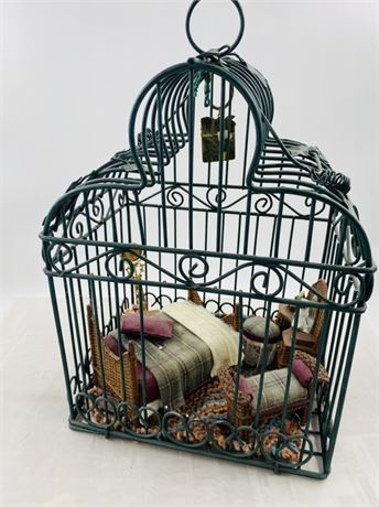 Bedroom in a Bird Cage