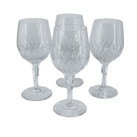 Royal Doulton Cut Crystal Wine Glasses