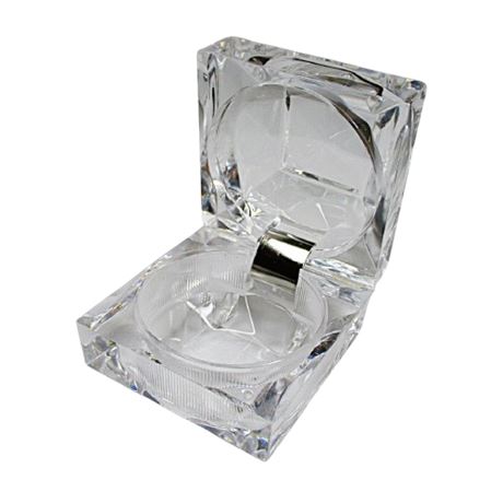 Clear Acrylic Ring/Trinket Jewelry Box