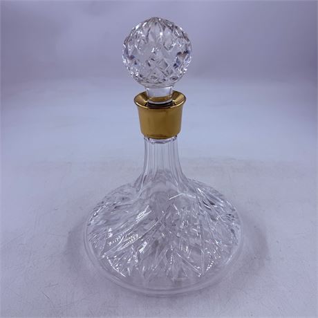 Vintage Cut Glass Decanter