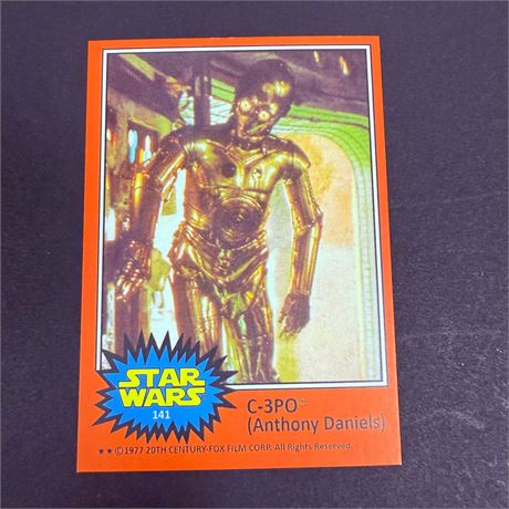 1977 OPC Star Wars C-3PO #141