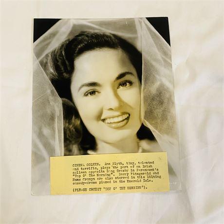 Ann Blyth Original Press Photo
