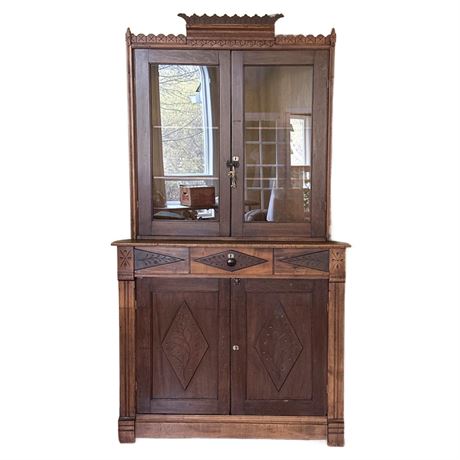 Antique Corner Cabinet