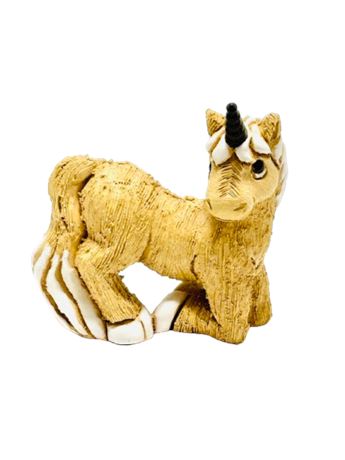 Vtg Clay Unicorn - Artesania Rinconada - Folk Art Uruguay
