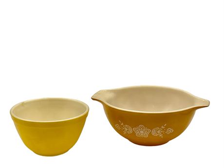 Two (2) Pyrex Bowls