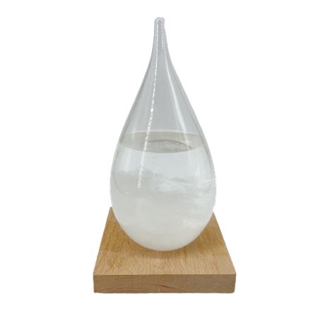 Modern Storm Glass with Stand