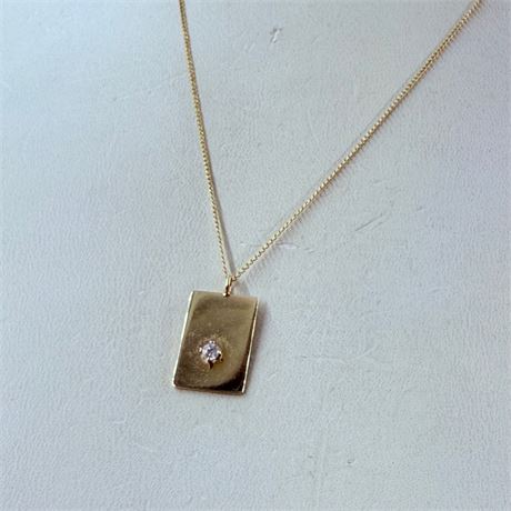 2.24g 14k Gold Necklace
