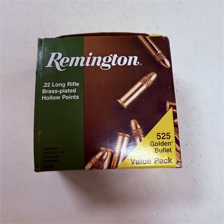 525 Rounds 22 lr Ammo