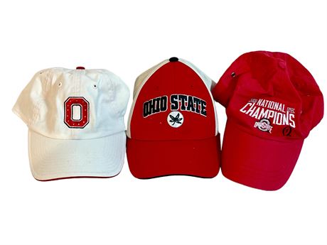 Three (3) Ohio State Hats