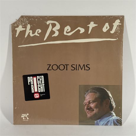 Sealed Zoot Sims "The Best Of Zoot Sims" LP
