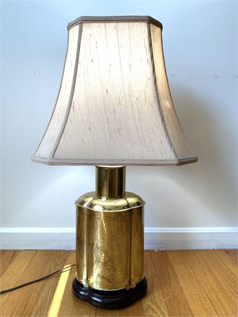 Shoal Creek Brass Lamp