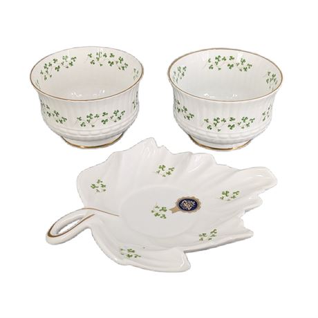 Set Royal Tara Bowls & Leaf Trinket Dish