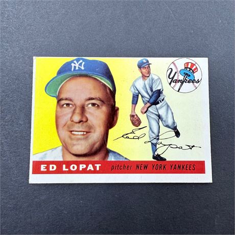 1955 Topps Ed Lopat #109