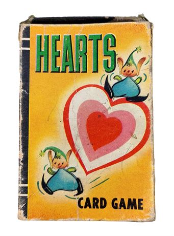 Miniature 1951 “Hearts” Peter Pan Card Children’s Game