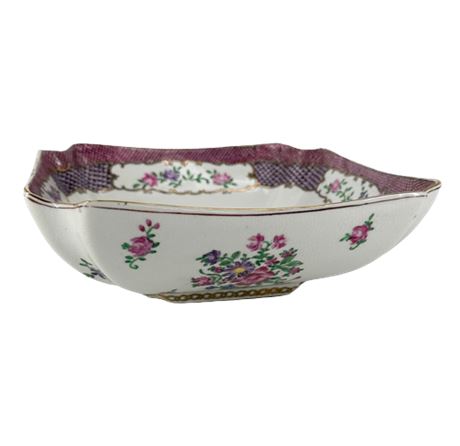 United Wilson Porcelain Chinese Import Square Bowl