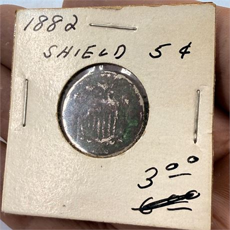 1882 Shield Nickel