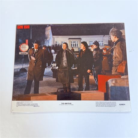 The Amateur Original 8 Card 8x10” Lobby Card Set - Unused