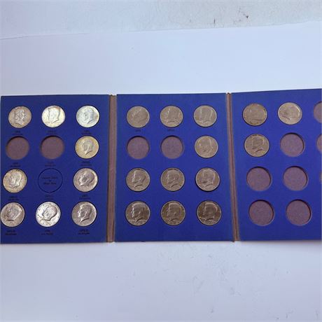 Kennedy Half Dollar Collection w/ Silver
