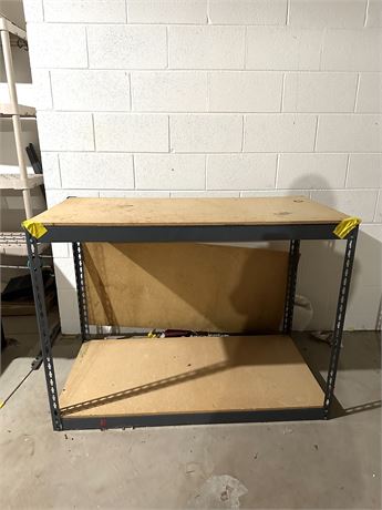 Two Shelf Unit with Extra Bars